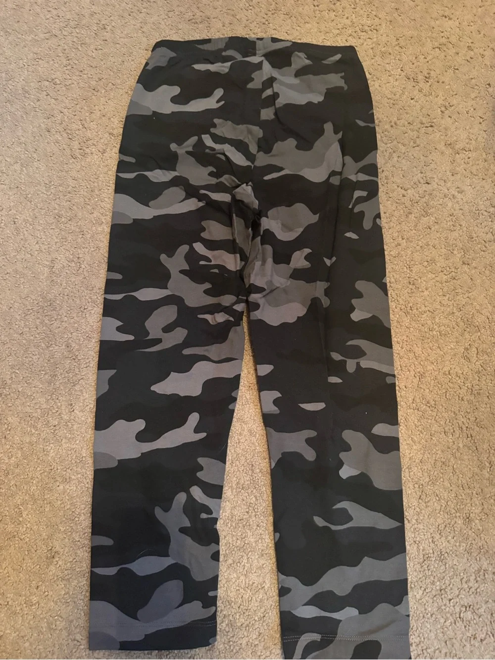 Old Navy Kids' Camo Leggings - Gray & Black